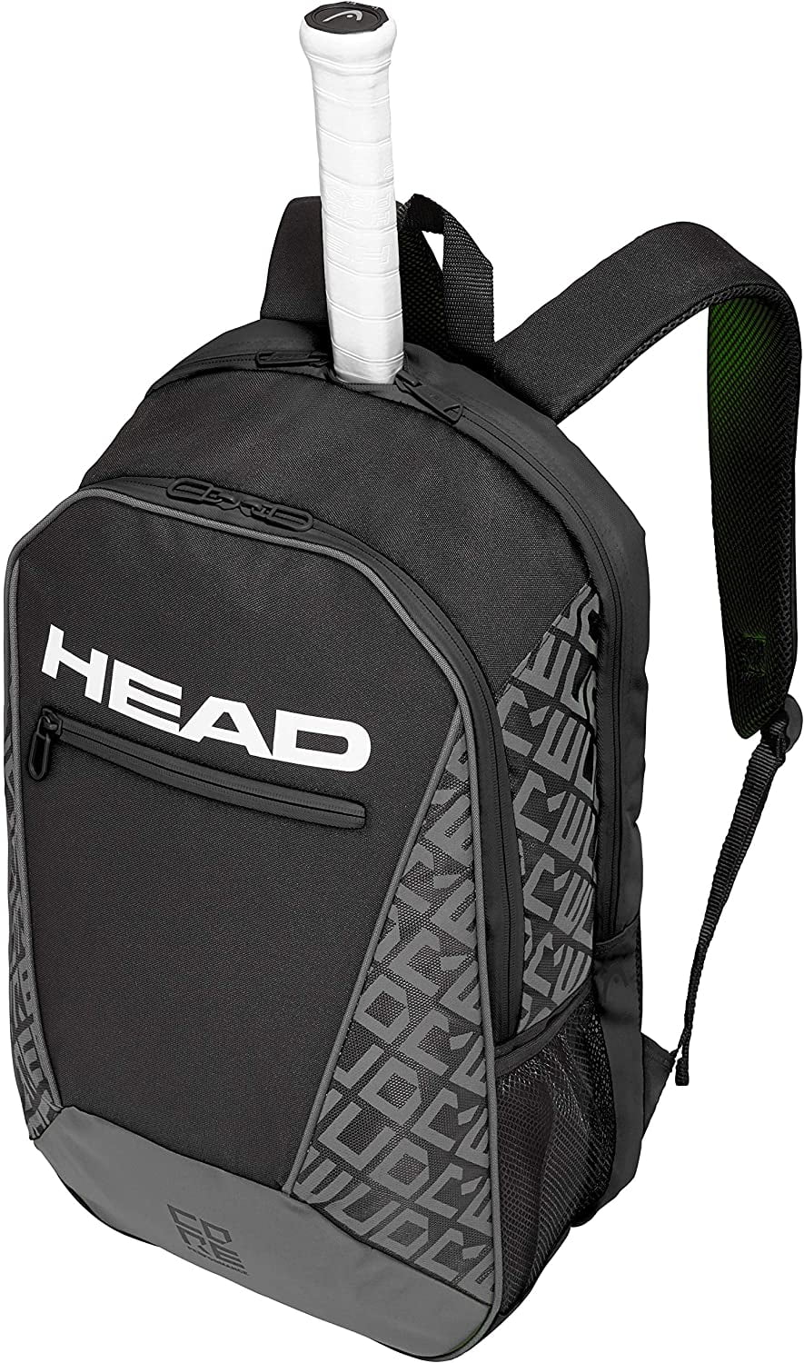 Head THE POWER OF YOU Single Tennis Padded Racquet Cover With Strap Black White 