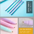 thumbnail image 4 of Naiovety Crystal Gem Pen 5D Agarre cómodo Herramientas de perforación ergonómicas Diseño único Accesorio de bordado El mejor regalo púrpura claro Artesanía violeta Naiovety HA060764-01, 4 of 6