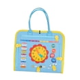 thumbnail image 1 of lionlar Portable Busy Board for Baby Motor Skill Early Educational Special Need Zipper, 1 of 7