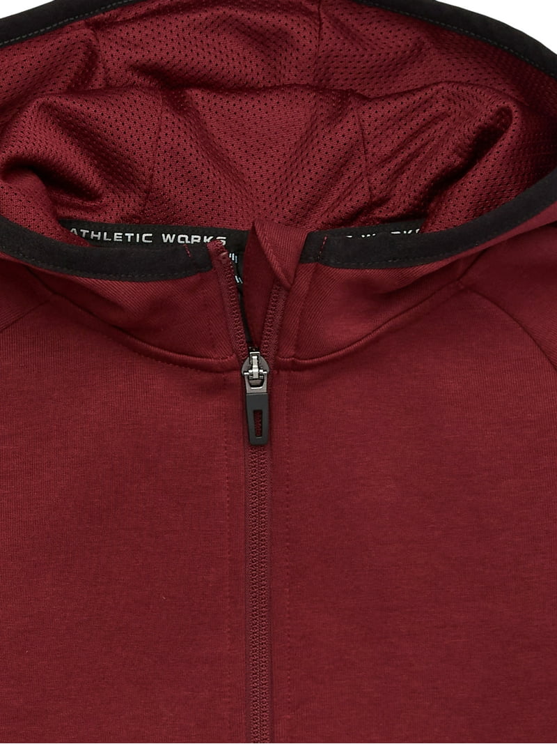 Athletic Works Boys Full-Zip Double Knit Performance Jacket, Sizes