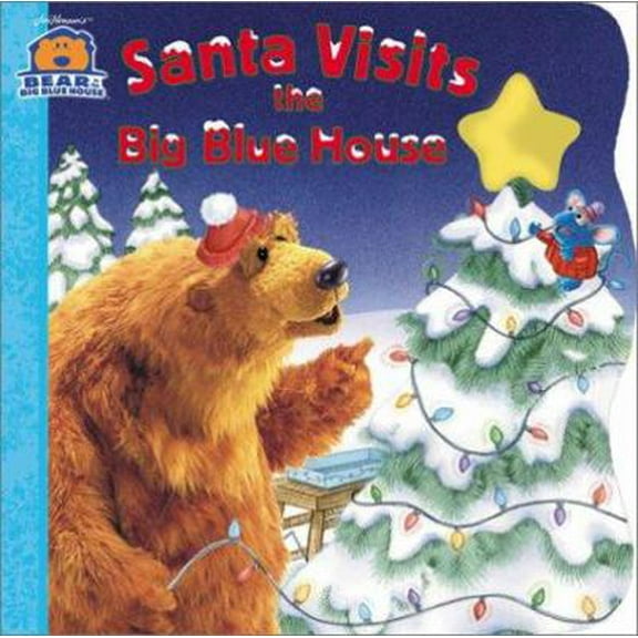 Pre-Owned Santa Visits the Big Blue House (Bear in the Big Blue House Shaped) (Paperback) 0689841841 9780689841842