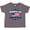 Charcoal Grey, variant on Memorial Day Honor the Fallen with American Flag Boys or Girls Toddler T-Shirt