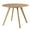 Oak, variant on Pemberly Row Modern Solid Wood 39.5" Round Dining Table in Gray