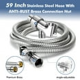 thumbnail image 2 of Duklik Filtered Shower Head with Handheld, High Pressure 10 Spray Mode Chrome Detachable Showerhead with Water Softener Beads for Hard Water -Remove Chlorine(Model: 14896), 2 of 8