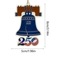 thumbnail image 3 of Zguuel 250Th Anniversary 4Th of July Hanging Ornaments Celebrate With This 250th Anniversary Patriotic Pendant – Perfect For Collectors And Giving!, 3 of 6