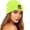 Green, variant on Womens Hat Embroidered Printed Fashionable Casual Ear Protection Hat Knitted Hat