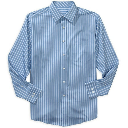 Big Men's Stripe Premium Dress Shirt