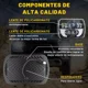 thumbnail image 3 of Faro Rectangular H4 Led 5x7'' Para Alto Bajo Beam Jeep/moto, 3 of 8