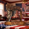 thumbnail image 5 of XINGAG 250th Anniversary Decor 1776–2026, 4th of July Patriotic Table Decorations, Red White and Blue Patriotic Decor, Memorial Day Decorations Independence Day Home Office Table Centerpieces Sign, 5 of 7