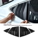thumbnail image 4 of Persiana De Ventana Lateral Trasera, Negro Brillante, Ajuste Perfecto, Resistente, 1 Par De Persianas De Ventana ABS, Parasol Para XV80, 4 of 7