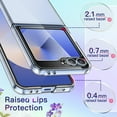 thumbnail image 5 of JETech Case for Galaxy Z Flip 7 FE 2025 / Z Flip 6 2024, Crystal Transparent Hard PC Shell, Anti-Scratch Shockproof Slim Protective Phone Cover (Clear), 5 of 7