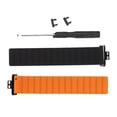 thumbnail image 3 of Riousery Correa de Reloj Magnética de Silicona Compatible con Huawei Watch FIT Negro Anaranjado (12.00 cm x 4.00 cm / 4.7 inches x 1.6 inches), 3 of 9