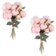 thumbnail image 1 of Flores artificiales ICBOX, 2 ramos de peonías rosas, 18 unidades, 1 of 8