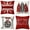 MIX Color-4PCS, variant on 4PCS Winter Pillow Covers Snowflake Christmas Pillow Covers Farmhouse Cushion Cases for Home Decor Sofa Couch Living Room 18X18 Inch