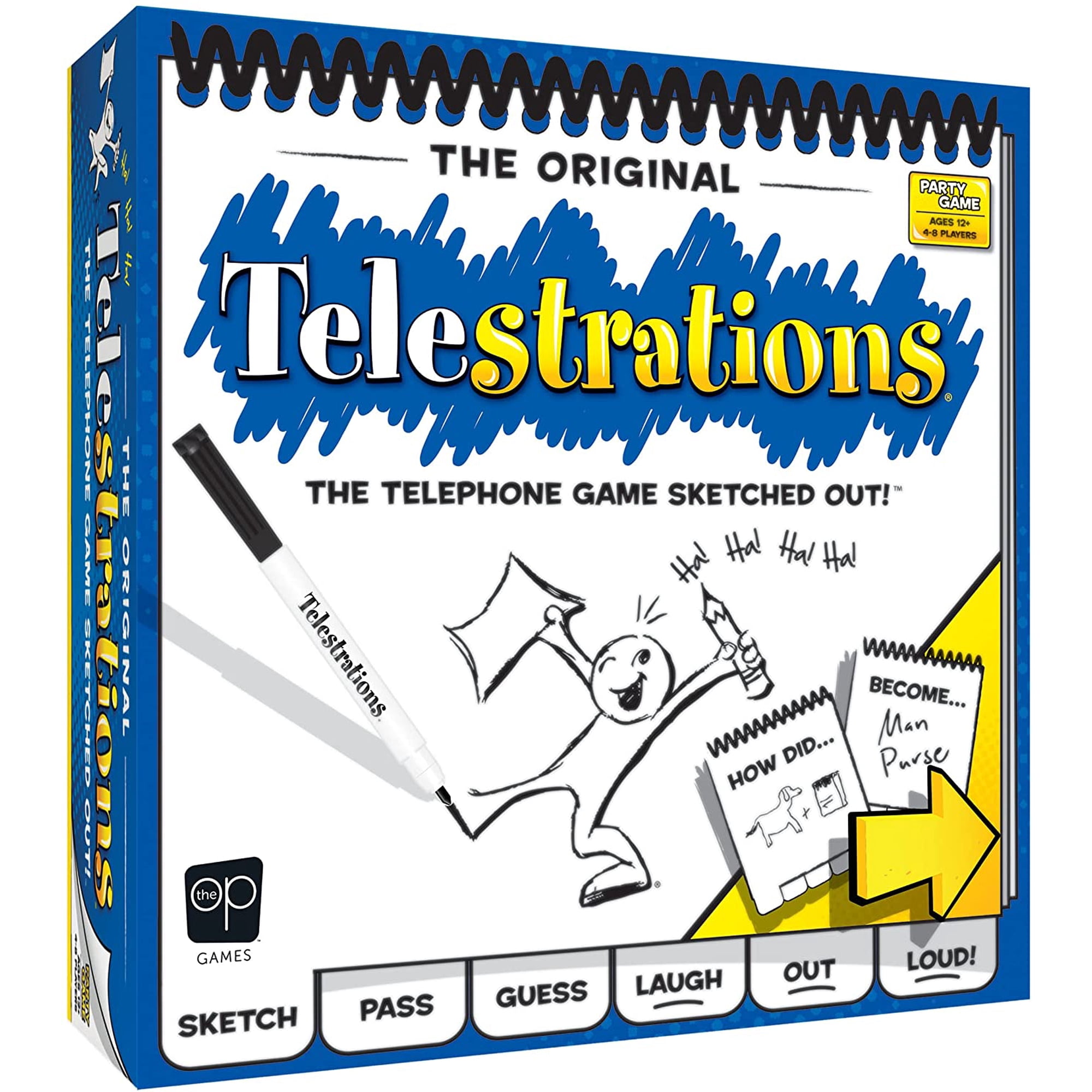 USAopoly Telestrations Original 8 Player, Family Board Game, A Fun Family Game  for Kids and Adults, Family Game Night Just Got Better, The Telephone Game  Sketched Out, Multicolor | Walmart Canada