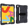thumbnail image 3 of For IPad 10.2 Inch Case Heavy Duty Shockproof Protective Rugged Case With Pencil Holder  Hand Strap  Kickstand  Shoulder Strap, 3 of 9