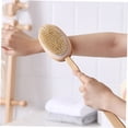 thumbnail image 3 of PBPBOX Durable Wooden Back Scrubber Bath Brush with Lanyard for Cleaning and Massaging Beige 18 Inches, 3 of 8