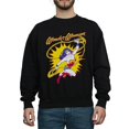 thumbnail image 3 of DC Comics Mens Wonder Woman Leap Sweatshirt, 3 of 5