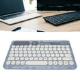 thumbnail image 4 of Clavier Sans Fil Rétro, Clavier pour Machine à Écrire BT, Clavier Portable Ultra Mince avec Lumière RVB - Mini Clavier Vintage Grand Compatible avec Plusieurs Appareils Téléphones Intelligents Tablettes Ordinateurs Portables, 4 of 7
