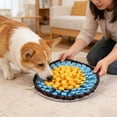 thumbnail image 4 of SIfdSeng Interactive Snuffle Mat for and Cats Mental Stimulation Enrichment Feeder Puzzle Slow Eating Game, 4 of 7
