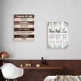thumbnail image 5 of Modern Rustic Hope Faith Love Canvas Wall Art,Christian Bible Scripture Art Canvas Prints Framed Wall Art Ready to Hang For Christian Home Bedroom Office Church Religious Wall Decor-12x16 Inches, 5 of 6