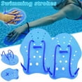 thumbnail image 6 of Portable Freestyle Kids&Adult Snorkeling Diving Gloves Hand Webbed Gloves Training Swimming Hand Paddles Fin Flipper Swimming Paddles S, 6 of 8