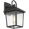 thumbnail image 6 of John Timberland Westmont 13 3/4" High Modern Outdoor Wall Light Fixture Mount Porch House Set of 2 Sand Black Aluminum Glass Shade, 6 of 9