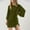 c01Green, variant on JGGSPWM Dresses for Women Loose Solid Color Casual Long Sleeve Dress Crew Neck Cozy Tshirt Dress Fashion Fall Outfits Black M