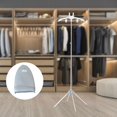 thumbnail image 6 of Ironing Machine Hanger Handheld Clothes Steamer Holder Detachable Folding Telescopic Easy to Use Clothes Hanger for Steamer Gray, 6 of 8