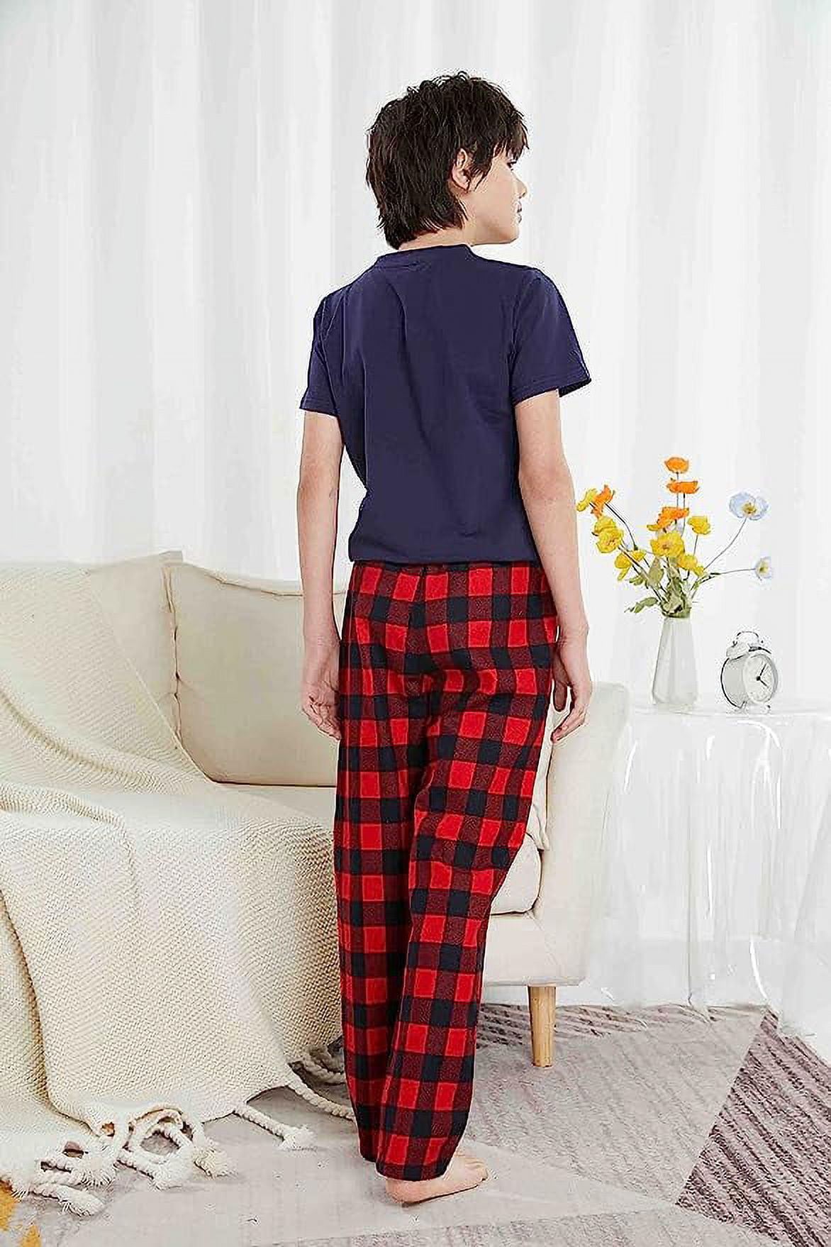 HiddenValor Big Boys Cotton Pajama Lounge Pants with Pockets