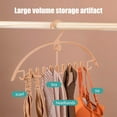 thumbnail image 4 of 9-Clip Space Saving Hanger Organizer for Socks Underwear Pantyhose and Accessories, 4 of 5