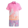 thumbnail image 5 of Birdie Bound Men's & Big Men's Novelty Print Golf Polo, Sizes S-5XL, 5 of 5