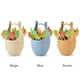 thumbnail image 5 of Juego de 16 tenedores de fruta de fibra de trigo con diseño de hoja de barril para almuerzos elegantes, postres y decoración de fiestas Nordic Charm, 5 of 8