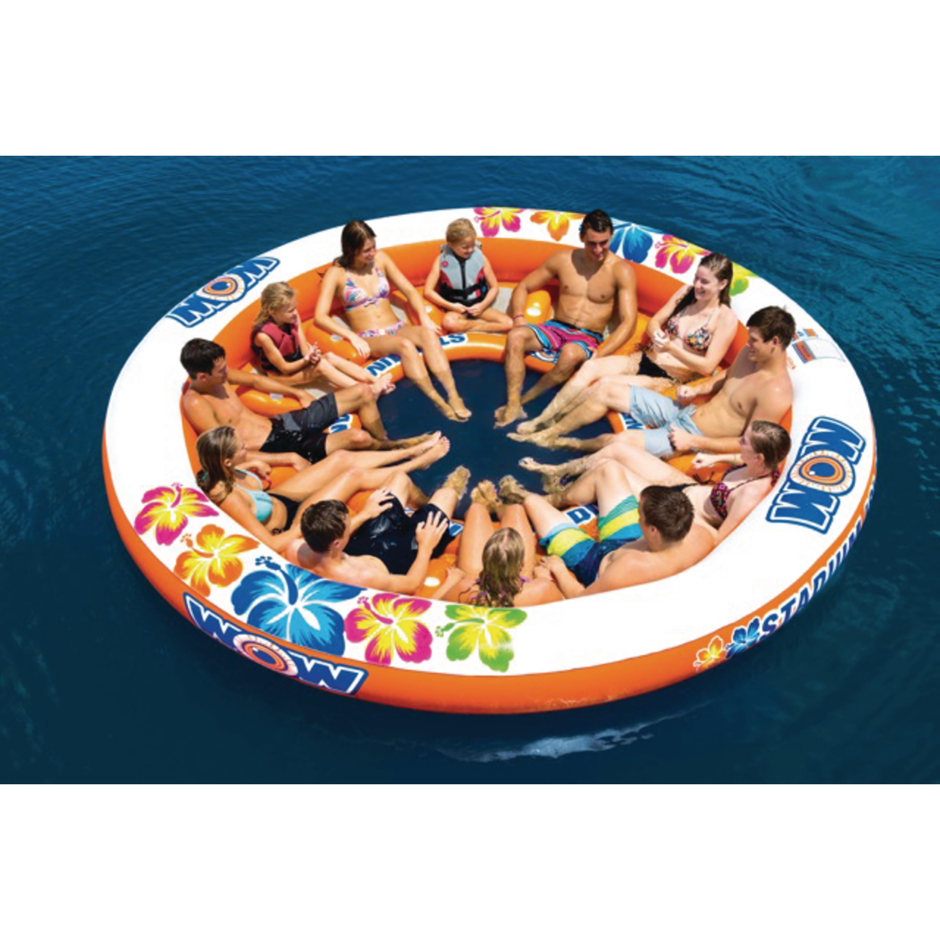 WOW 14-2090 12 Person Stadium Islander Float - Walmart.com - Walmart.com