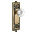 thumbnail image 5 of Grandeur Winbor_Prv_234 Windsor Solid Brass Rose Privacy Door Knob Set - Brass, 5 of 7
