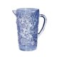 thumbnail image 1 of LeadingWare - Jarra acrílica Paisley, color azul, 2,5 qt, 1 of 1