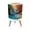 Color 1, variant on Small Trash Can with Lid Leopard Print Bold Spots Earthy Tones 1.8 Gallon Dog Proof Trash Can Round Garbage Can Waste Bin Wastebasket for Bathroom Bedroom Living Room