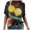 Black, variant on OAVQHLG3B Plus Size Tops for Women Casual Summer T Shirts V Neck Short Sleeve Floral Print Tunics Loose Pullover