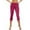 Hot Pink, variant on lmcalzta Womens Capris for Summer Dressy High Waist Cropped Yoga Pants Comfy Stretch Leggings Athletic Pants