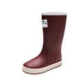 thumbnail image 5 of Bottes de Pluie Montantes Rouges pour Femmes avec Conception Imperméable de Couleur Unie, Semelle Épaisse, Confortables pour le Printemps et l'Été, Usage Quotidien sous la Pluie, Taille 37, 5 of 5