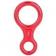 thumbnail image 5 of Descensor de cuerda con forma de 8 de 35 kN, anillo de rapel, equipo de rescate para escalada en roca (rojo), 5 of 13