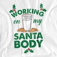 thumbnail image 2 of Generic: Christmas T-Shirt Working On My Santa Body For Christmas Unisex Graphic Tee For Men & Women, 2 of 7