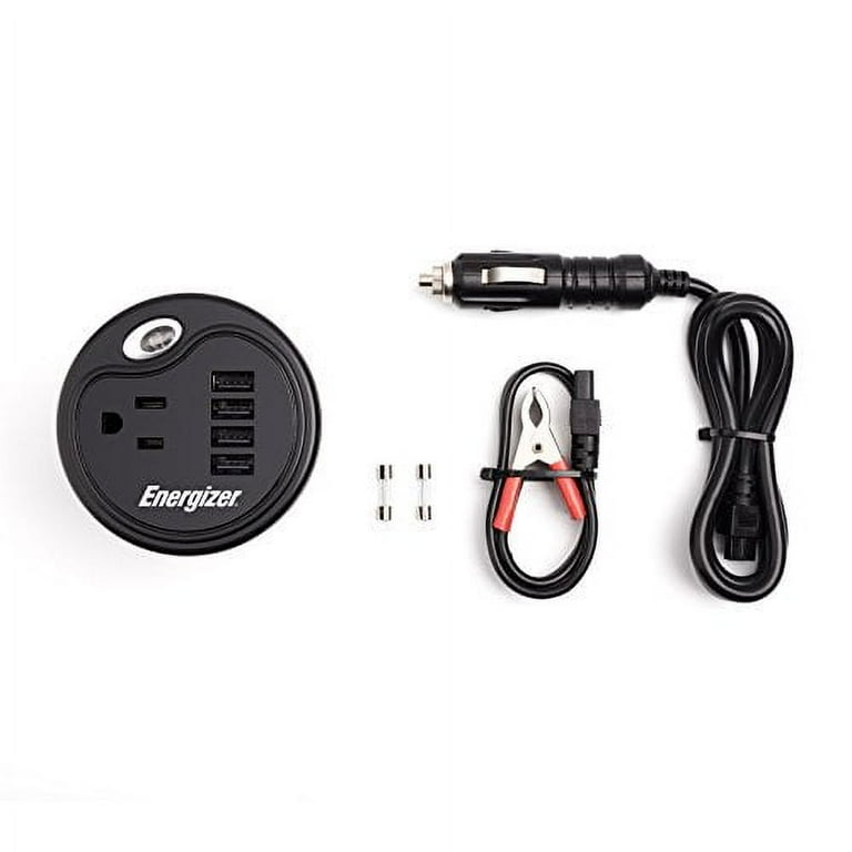 Energizer cup holder power inverter with usb discount