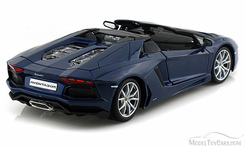 Lamborghini Aventador LP 700-4 Roadster Convertible, Blue - Maisto 31504 -  1/24 scale diecast model car