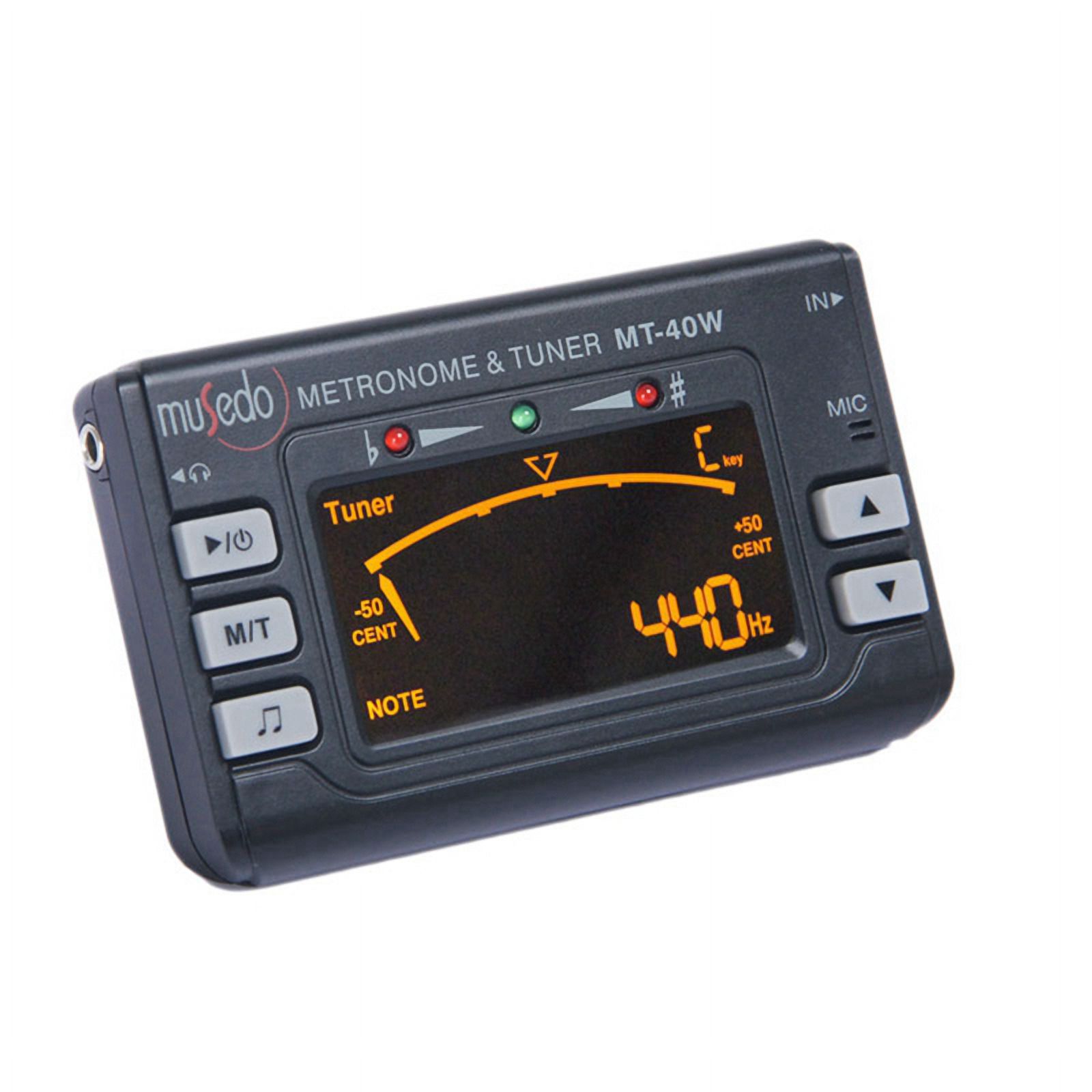 3X MT-40W Metro-Tuner Tone Generator Electronic Digital LCD LCD Clarinet Saxophone Tuner/Metronome