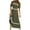 Army Green, variant on Lmnyox Summer Short Sleeve Maxi Dress for Women Flowy Square Neck Long Dress Casual A Line Dress