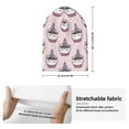 thumbnail image 2 of Pofeuu Cute Cupcake Print Beanie Hat for Men Women Knit Winter Hat Warm Cuffed Skull Beanie Slouchy Soft Unisex, 2 of 6