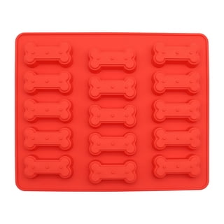  PRETYZOOM 2pcs Christmas Silicone Cake Mold Dog Food Diy Baking  Mold Pet Treat Mold Dog Silicone Mold Dog Treat Molds Baking Dog Treat  Silicone Baking Molds Dog Snack Mold Biscuit Silica
