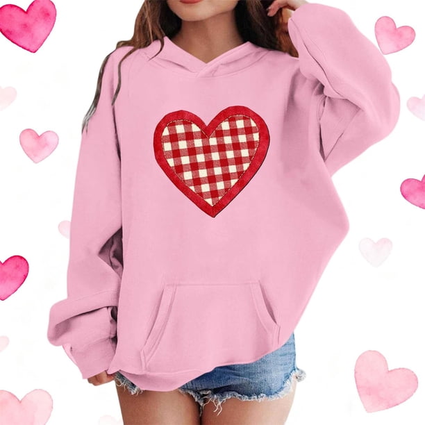 Sudadera con capucha para niños, cuello redondo, manga larga, ropa de abrigo para niños de talla mediana y grande, jersey, blusa de poliéster para niños