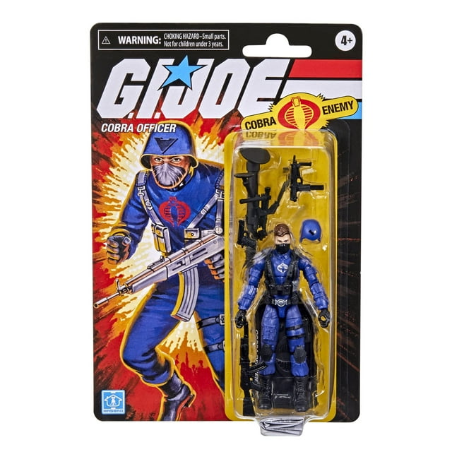 Figura de Acción Oficial Cobra G.I. Joe Retro 3.75 Pulgadas